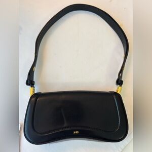JW PEI Elegant Black Shoulder Bag
